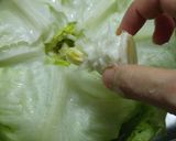 簡単楽チン！レタスの芯の抜き方♪作り方5写真