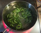 蓮根とゴーヤの生姜煮作り方3写真