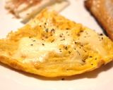玉子2個で4人分！千切りポテトのオムレツ作り方7写真