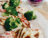 ホシサン★しそみそでエビのしそマヨ焼き作り方5写真