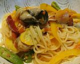 夏野菜沢山！冷製トマトパスタ✨作り方11写真