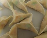 枝豆入りのタラモサラダ&餃子の皮サモサ作り方5写真