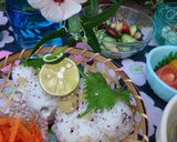 お花フリル❤すだちでお花の飾り切り♪作り方7写真