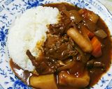 市販ルーと薄切り肉でお手軽ビーフシチュー作り方9写真