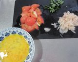酢生姜入りトマチー卵焼き作り方3写真