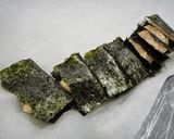 鶏ひき肉団子の海苔揚げ作り方5写真