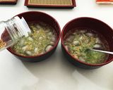 インスタントラーメンでネギ塩ざるラーメン作り方6写真