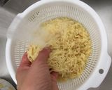 インスタントラーメンでネギ塩ざるラーメン作り方8写真