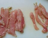 鶏むね肉と生揚げの炒め物作り方2写真