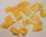 卵焼きを具材に　揚げ玉入り焼きそば作り方4写真