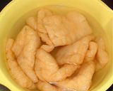 いなり寿司丼(いなり揚げと炒り卵)作り方3写真