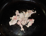 卵焼きを具材に　揚げ玉入り焼きそば作り方5写真