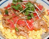 いなり寿司丼(いなり揚げと炒り卵)作り方10写真
