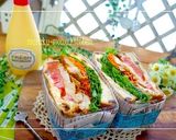 タンドリーチキンのわんぱくサンド組立付き作り方15写真