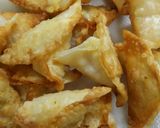枝豆入りのタラモサラダ&餃子の皮サモサ作り方6写真