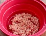 とろんとおいしい！トマトのひき肉あんかけ作り方1写真