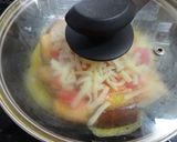トマトとチーズの卵かけトースト作り方8写真