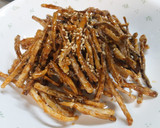 ごぼうの甘辛和え♪クセになる食感作り方5写真