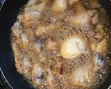 お酢たっぷり〜鶏手羽元煮作り方5写真