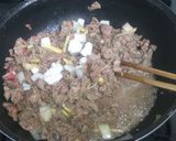 ごぼうと牛肉のしぐれ煮作り方2写真