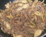 ごぼうと牛肉のしぐれ煮作り方4写真