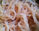 中華　くらげ　前菜 (塩クラゲ　戻す）作り方4写真