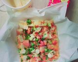 １歳からの超簡単ꉂピザトースト風〜朝昼飯作り方3写真