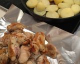 鶏もも肉とじゃが芋の照り焼き作り方3写真