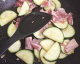 夏野菜で簡単！ズッキーニのトマトカレー煮作り方2写真