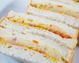 たらことポテトサラダのサンドイッチ♪作り方3写真