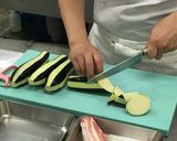 豚肉とナスのにんにく味噌炒め作り方1写真