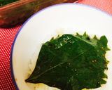 夏バテ防止！ 大葉にんにく醤油漬け！作り方4写真