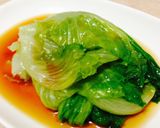 誰でもできる♡茹でレタスのスープがけ♪作り方6写真