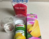 マンゴーネクターゼリー作り方1写真