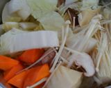 八宝菜風✾鶏むね肉とイカと白菜の中華煮❁作り方6写真