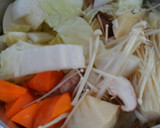八宝菜風✾鶏むね肉とイカと白菜の中華煮❁作り方6写真
