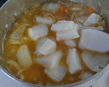 八宝菜風✾鶏むね肉とイカと白菜の中華煮❁作り方9写真