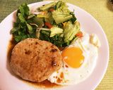 豆腐ハンバーグ 目玉焼き添え作り方8写真