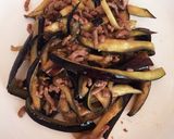 ナスと挽肉の味噌炒め作り方3写真