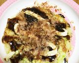 材料少し お好み焼き風 余りご飯リメイク作り方7写真