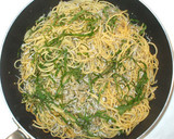 ちりめんじゃこ・大葉の和風パスタ♪簡単作り方11写真