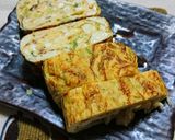 豆腐を入れて卵焼きー美味しいぎせい豆腐作り方5写真