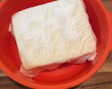 豆腐と豚こま団子の香味ソースがけ作り方1写真