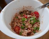 簡単！ツナたっぷりバルサミコ冷製パスタ作り方3写真