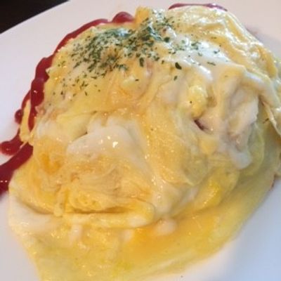 オムライス 13_半熟卵のとろとろオムライス