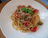 簡単！ツナたっぷりバルサミコ冷製パスタ作り方7写真