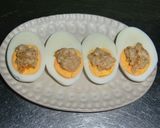 ゆで卵の美味しい食べ方☆オニオンマヨ作り方5写真