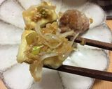豆腐と豚こま団子の香味ソースがけ作り方15写真