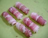 簡単！焼きミニミニロールカツ(お弁当用)作り方1写真