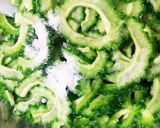 ゴーヤのさっぱりsoup☆ｻﾝﾗｰﾀﾝ風作り方1写真